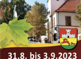 Programm zum Herbstmarkt 31.08. - 03.09.2023