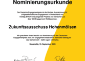 Publikumspreis - deine Stimme für Engagement