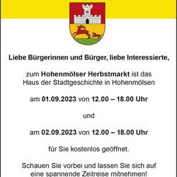 Plakat Ausstellung Stadtgeschichte